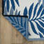 Tapis intérieur / extérieur bleu marine / ivoire Ramveer-1128354737