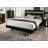 Black Eastern King Size Bed