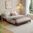 Full Size Platform Bed Frame,Wood Construction, 9-Inch Height, Headboard-Free Design, Modern Bedroom