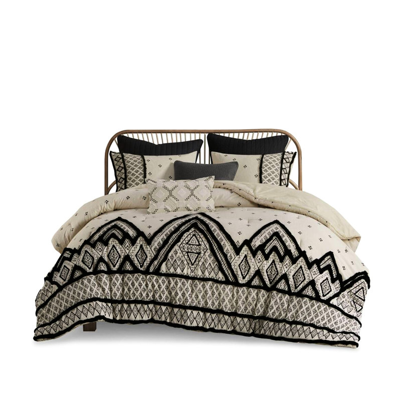 Ensemble de chambre 3 pièces Ink + Ivy, Queen Comforter + 2 Shams