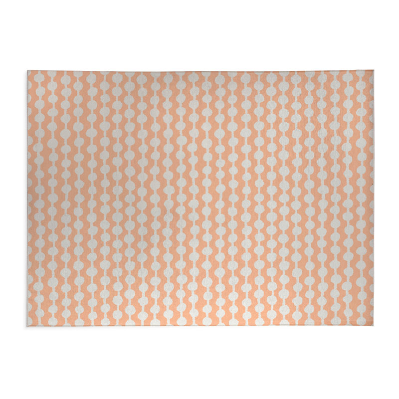 Dot Tied Non-Slip Outdoor Rug, Rectangle 8' x 10'