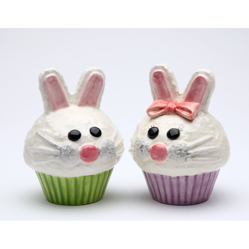 Ensemble de salière et poivrière Bunc Cupcake