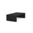 Sells monitor stand in melamine and particule board, black-373887664