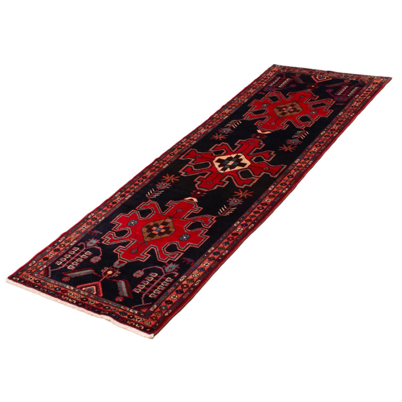Tapis de couloir unique en laine Anadol 3 pi 4 po x 9 pi 8 po Anadol