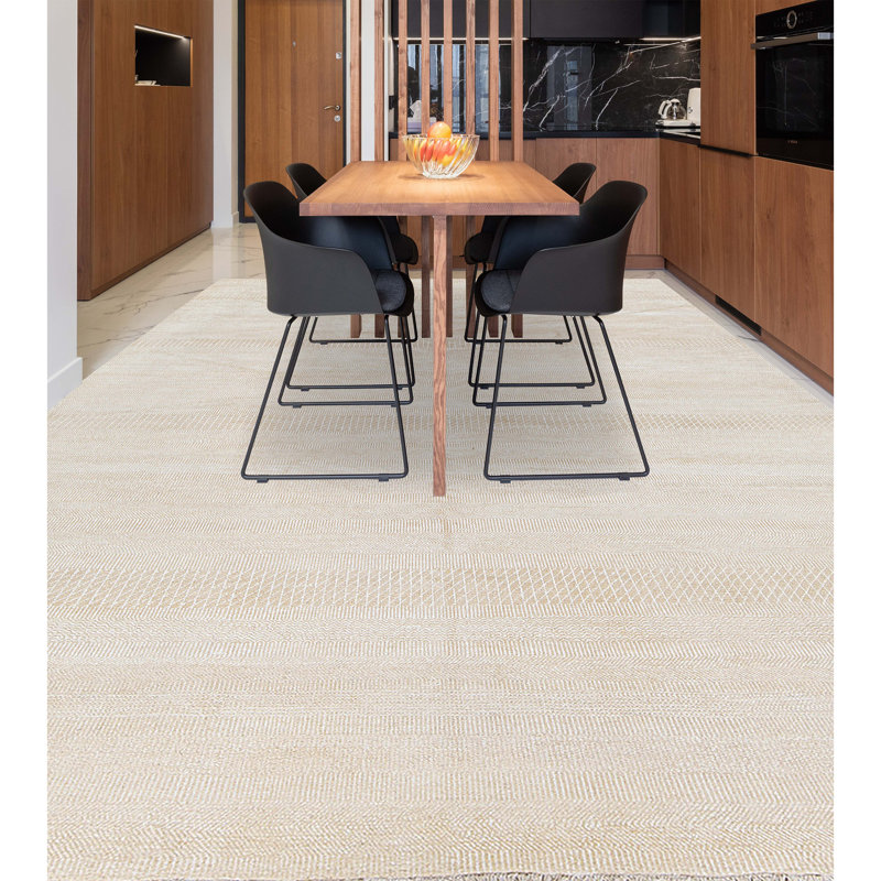Area Rug in Beige