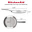 KitchenAid® 5-Ply Clad Stainless Steel Frying Pan, 8.25-Inch, Polished Stainless Steel-2103246890-2103246891