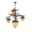 Rustic Lodge 4 - Light Chandelier