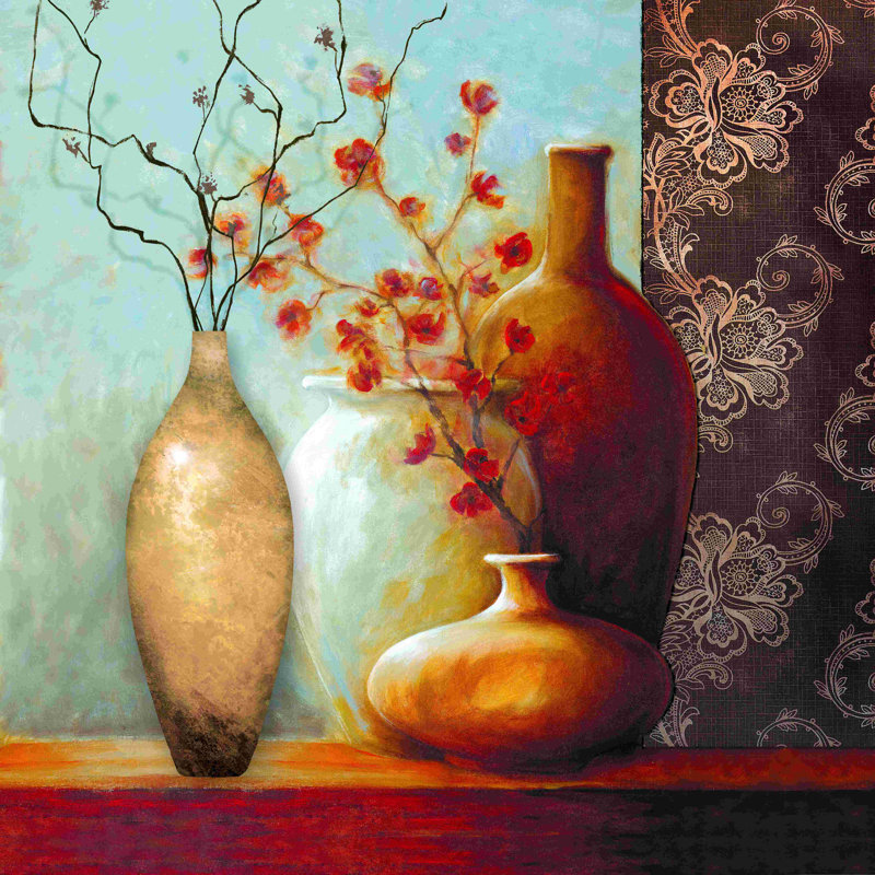 «Transitional Vases Better», impression sur toile tendue, H 12 po x l 12 po