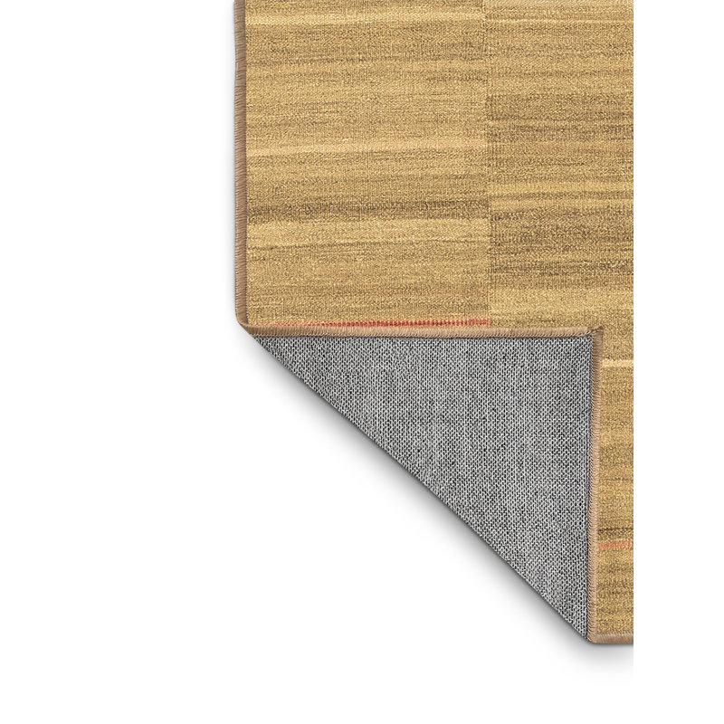 Washable Striped Indoor Rug, Rectangle 6' x 9'