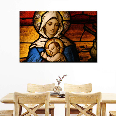 Amour de la Vierge Marie, reproduction sur toile
