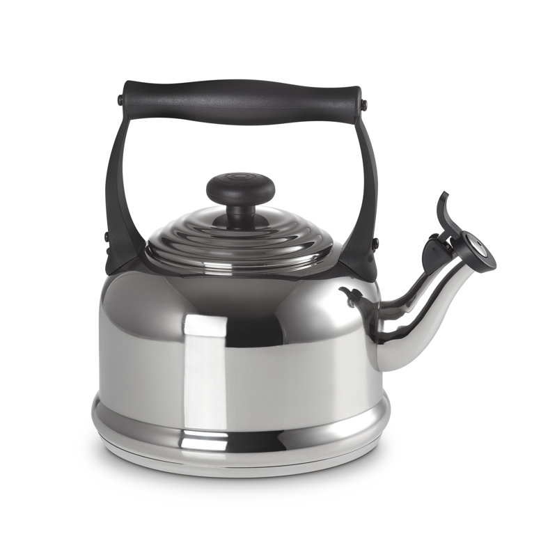 Le Creuset Traditional Kettle with Fixed Whistle 2.1L, Stainless Steel