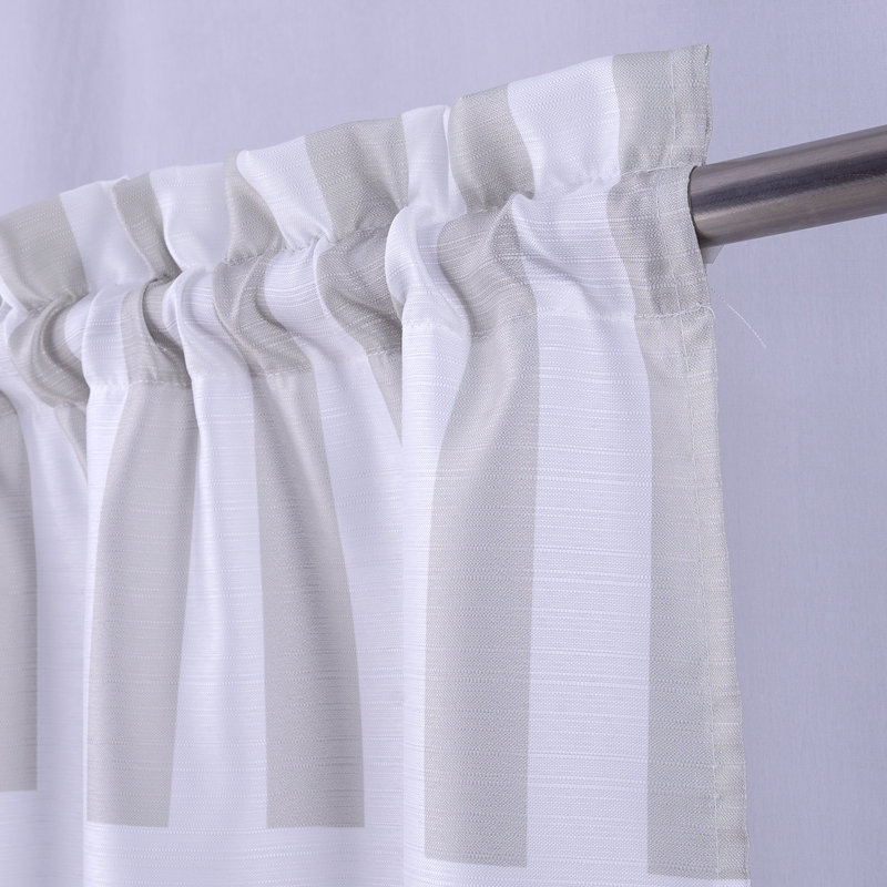 Chef Textured Slub Kitchen Curtain Set