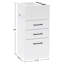 Salon Cabinet with Tool Holder Makeup Organizer-86651533