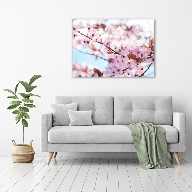 Cherry Blossoms - Wrapped Canvas Print