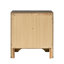 Table de chevet 3 tiroirs grise-2089106980