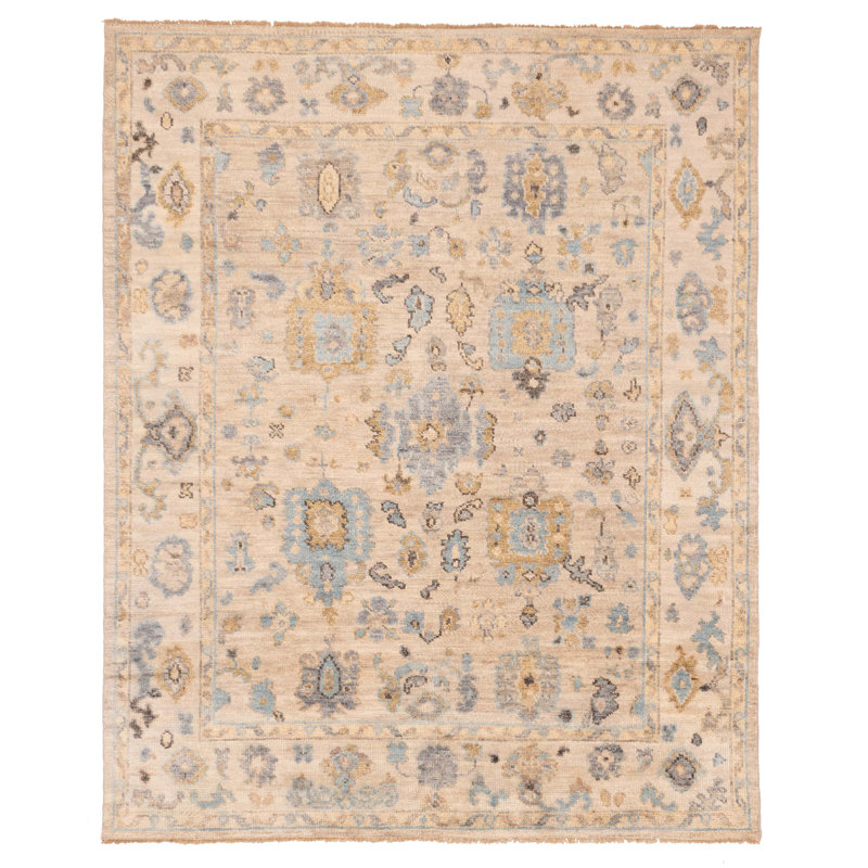 Jules Serapi Taupe Rug 7'10" x 9'10"