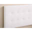 Ensemble de lit en similicuir blanc Patras-855036578-855036581