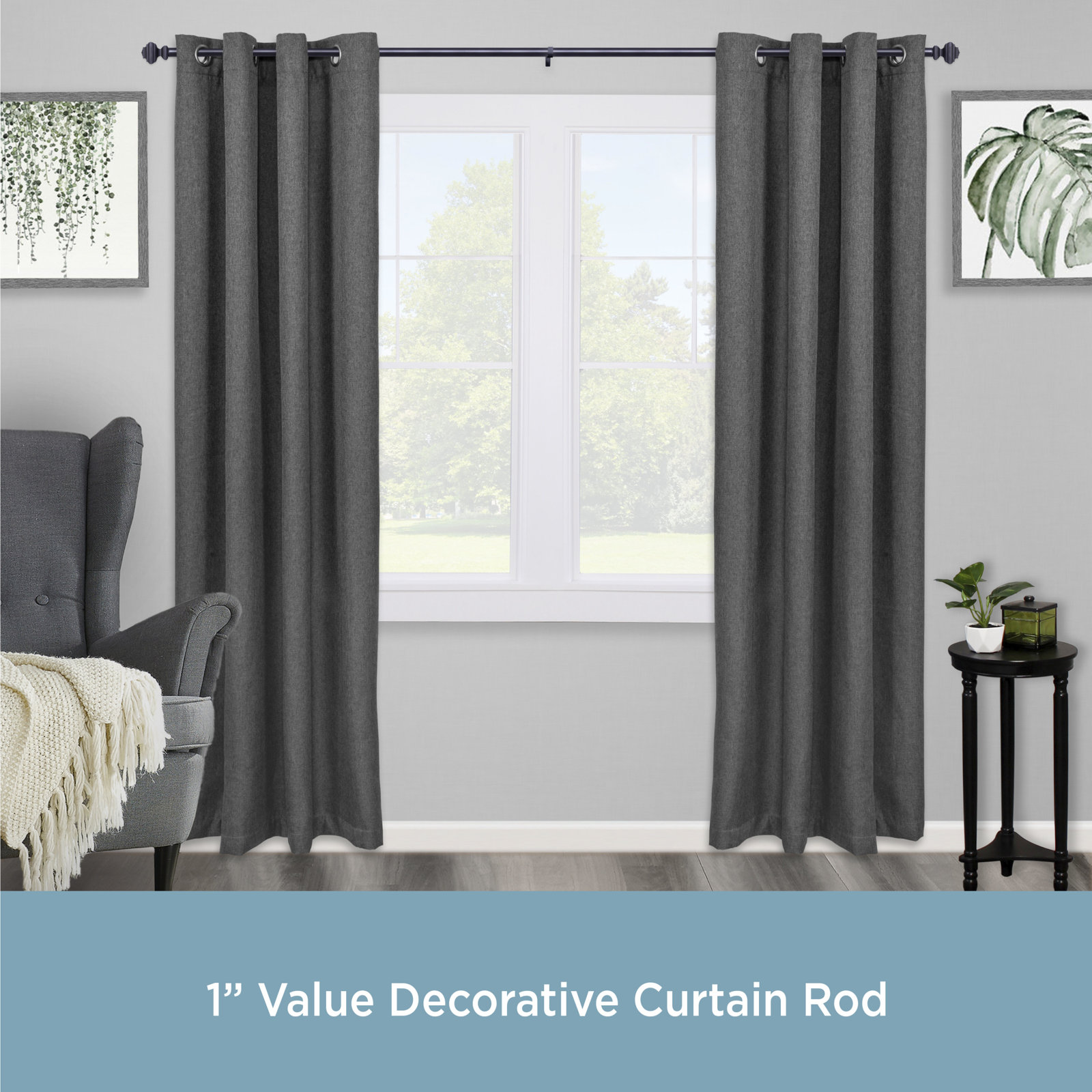 Kielle Byron Curtain Rod
