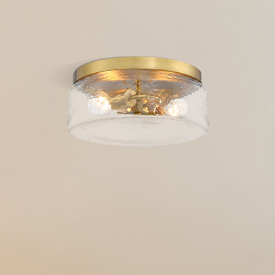 Millman Glass Flush Mount