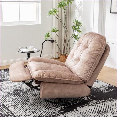 Fauteuil inclinable à bascule surdimensionné FlowLuxe