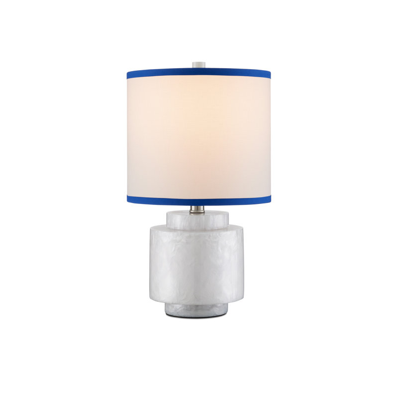 Lampe de table Beryl, Tourbillon blanc