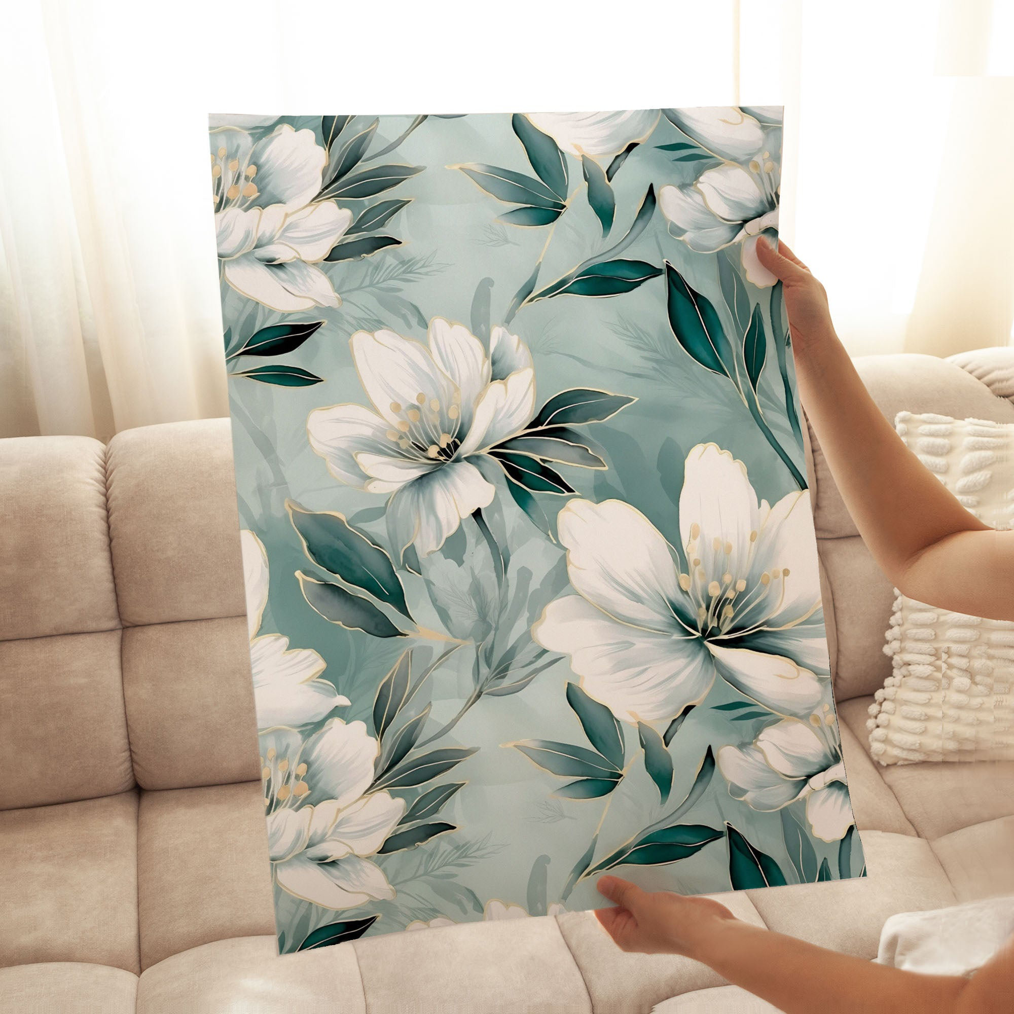 Winston Porter Floral Florals III Modern Unframed Art Print | Wayfair
