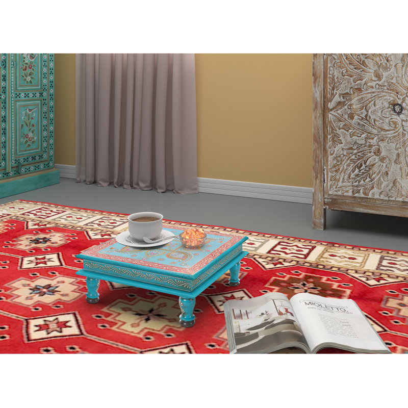 Damone Solid Wood Four Leg Coffee Table