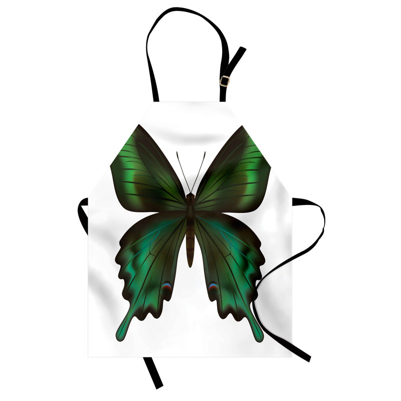 No Pattern Bib Apron