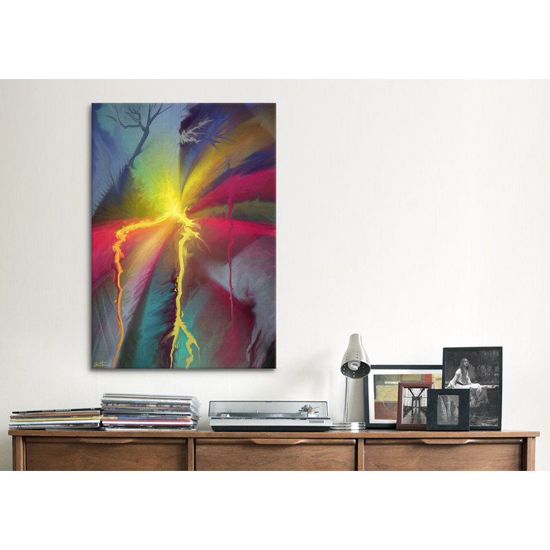 « pure abstract 1 », reproduction d’art sur toile tendue Ben Heine, H 60 po x l 40po x P 1,5 po, Toile tendue, Pas de tapis