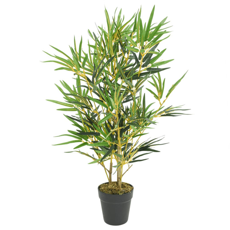 Faux Bamboo Tree in Pot, 80cm H x 14cm W