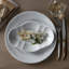White Fluted Half Lace Royal Copenhage 10.6" Dinner Plate