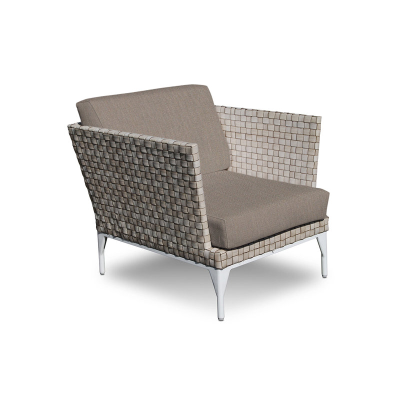 Brafta Outdoor Lounge Chair, Canvas Taupe Sunbrella® Canvas