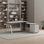 Bureau de luxe moderne en L avec cabint