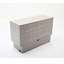 Lit pliant Space, gris, avec bac de rangement et grand adaptateur de rangement pratique, prise de matelas-1645285811