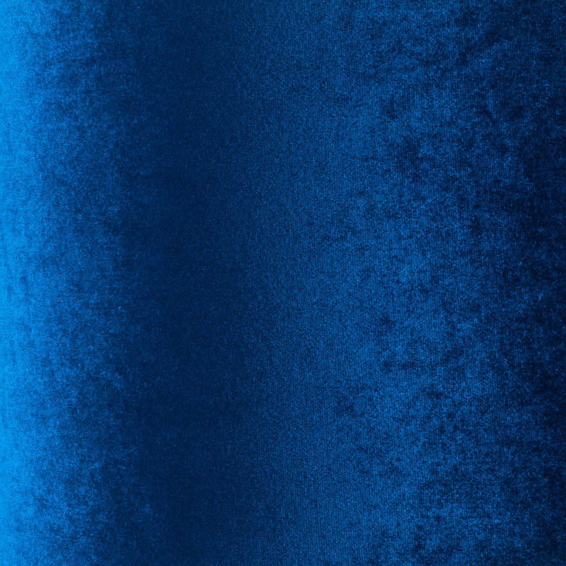 Aimon 20cm H Velvet Drum Lamp Shade ( Screw On ), Sapphire
