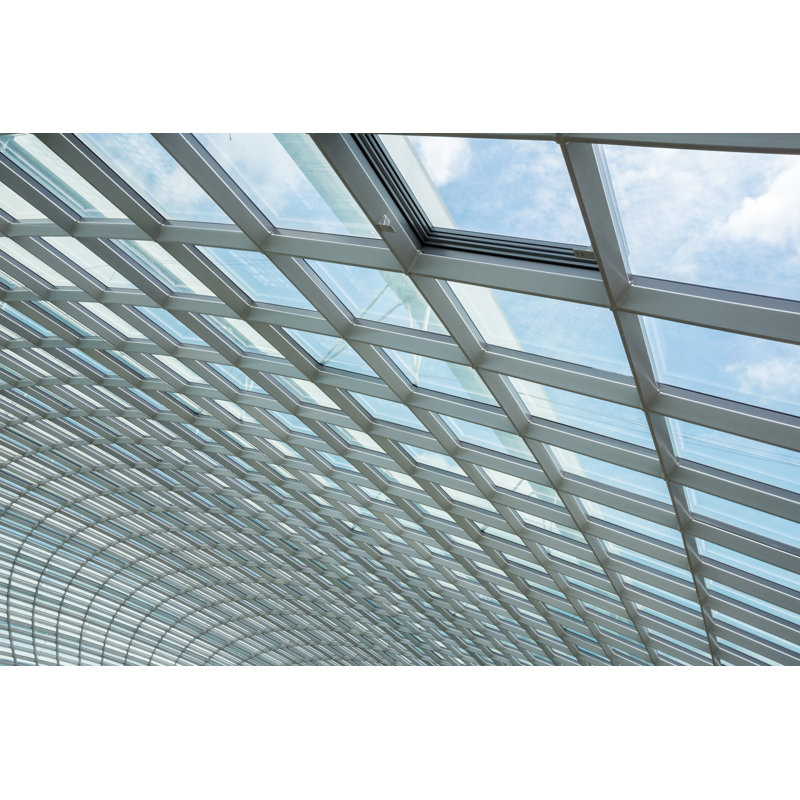 Building Interior - Wrapped Canvas Print, 81cm H x 122cm W x 3.8cm D