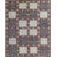 Hand-Knotted High-Quality Red, Gray, and Ivory Area Rug