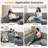 133.1'' Upholstered Sofa With 2 Chaises-1252566899