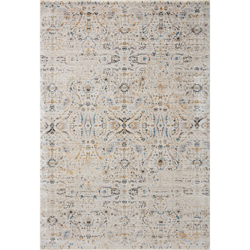 Tukhig Oriental Indoor Rug, Rectangle 6'7" x 9'6"