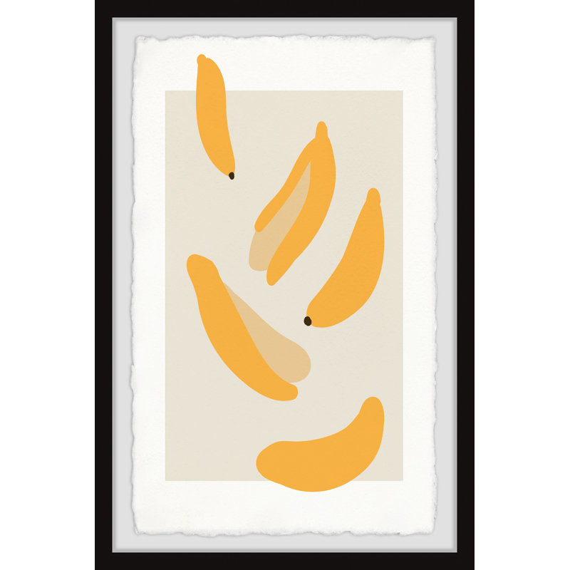 Hela Banana and Oranges 1 Piece Single Picture Frame Painting