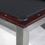 Playcraft Genoa 8' Slate Pool Table With Dining Top & Benches/Professional Installation Included-1447425374-1447425712