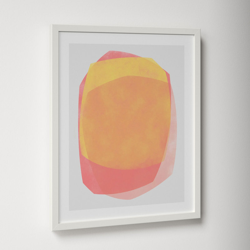 Didi " Eclipse 2 " by Jacques Pilon Painting Print, White, 25" H x 20" W