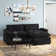 Avrilynn  85.4" Loveseats Sofa with Ottoman