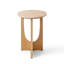 Table d'appoint en bois massif Aurelia-2126273078