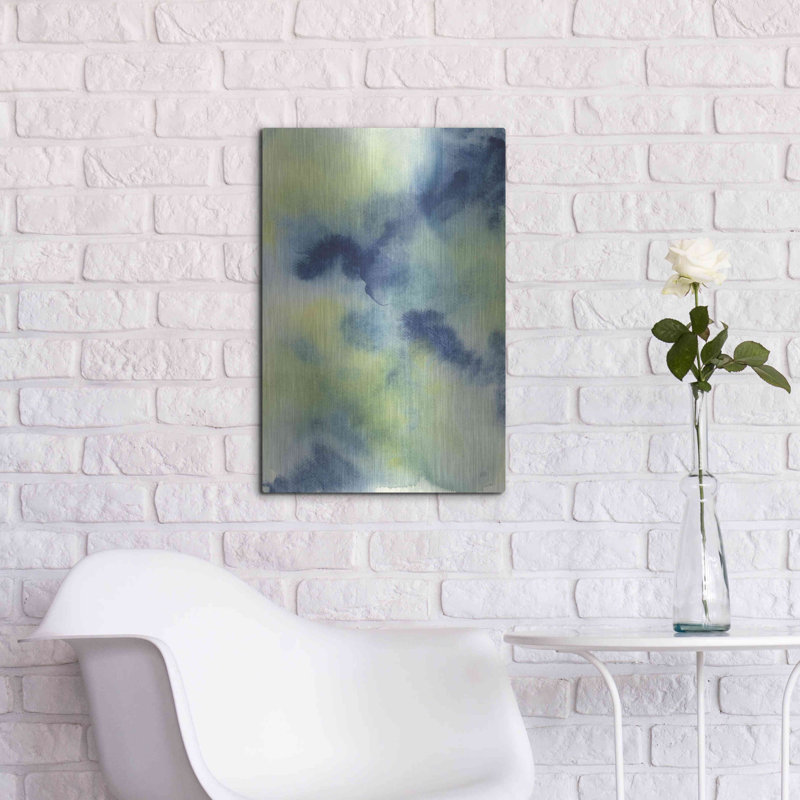Brayden Studio «Indigo Flow I» par Chris Paschke, H 24 po x l 16 po