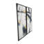 «Lines Abstract», ensemble de 2 impressions encadrées sur toile