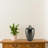 Luna Textured Slate Large Adult Urn-102747322