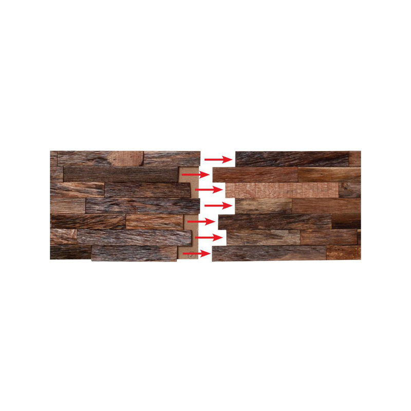 1/2 po x 7-7 / 8 po x 47-1 / 4 po Acacia