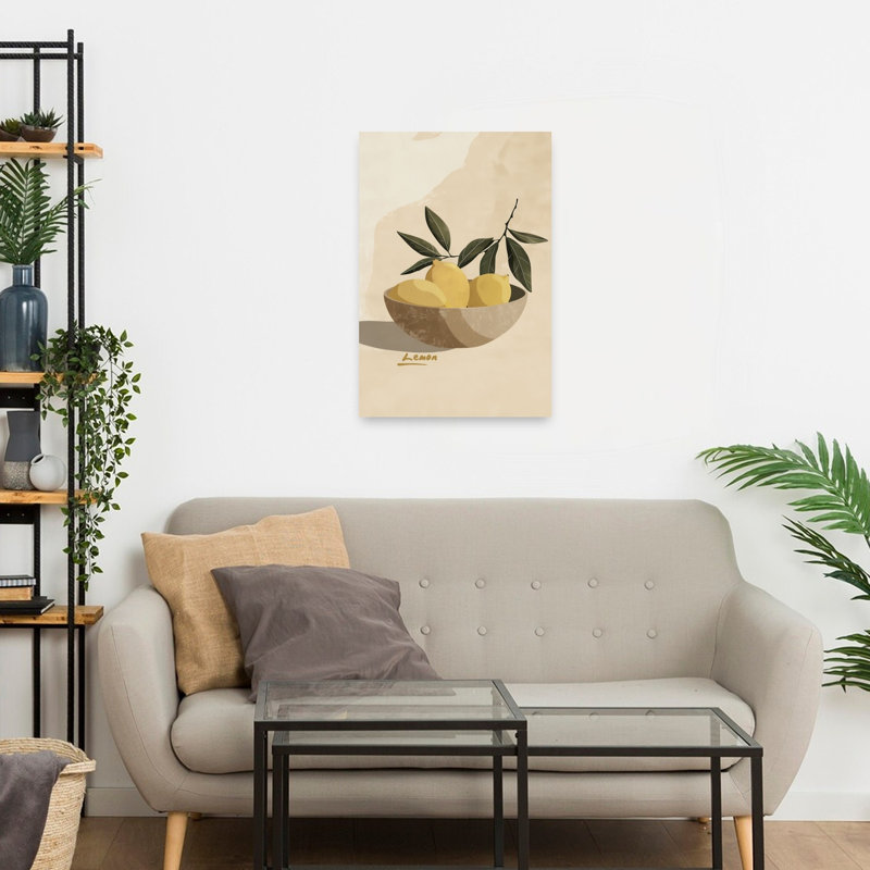 Reproduction d'art mural Lemon Harmony, H 24 po x l 16 po