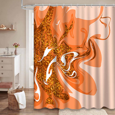 Rideau de douche Floral Waves